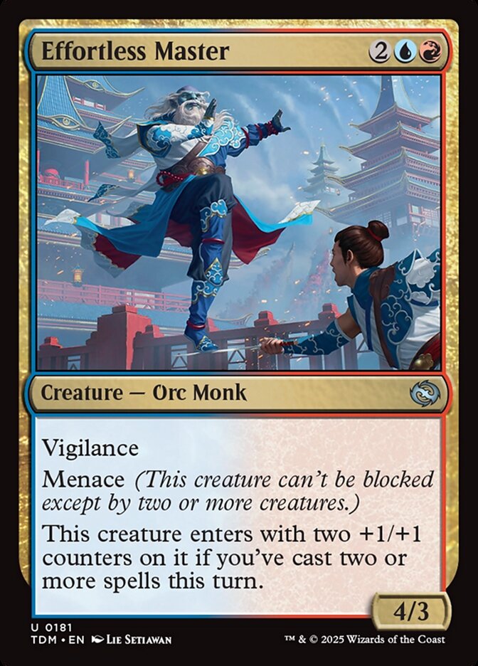Effortless Master 181 (Tarkir: Dragonstorm) 