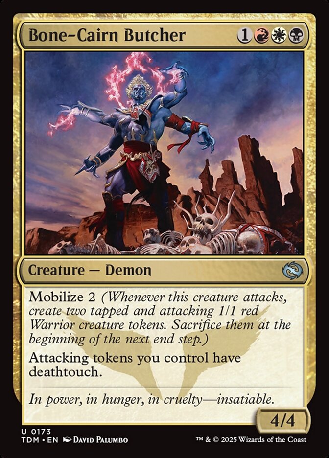 Bone-Cairn Butcher 173/291 (Tarkir: Dragonstorm) 