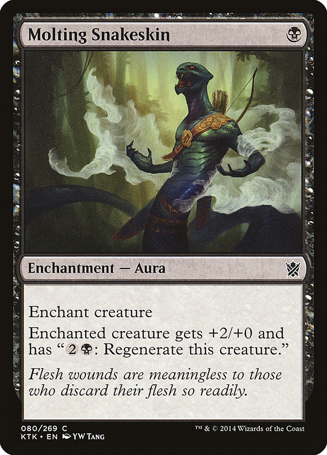 Molting Snakeskin 80/269 (Khans of Tarkir) 