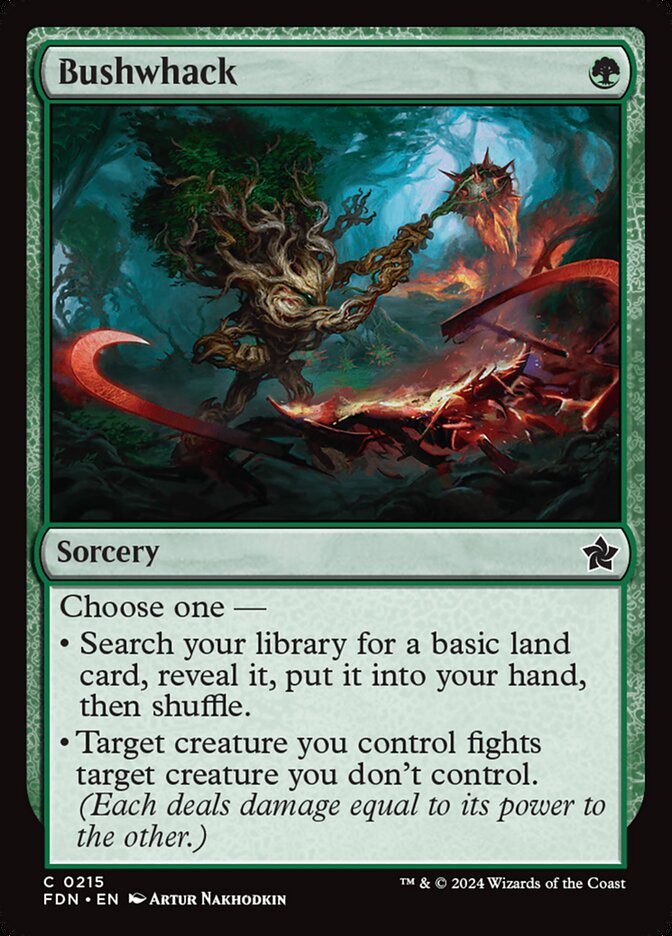 Bushwhack 215 (Foundations) 
