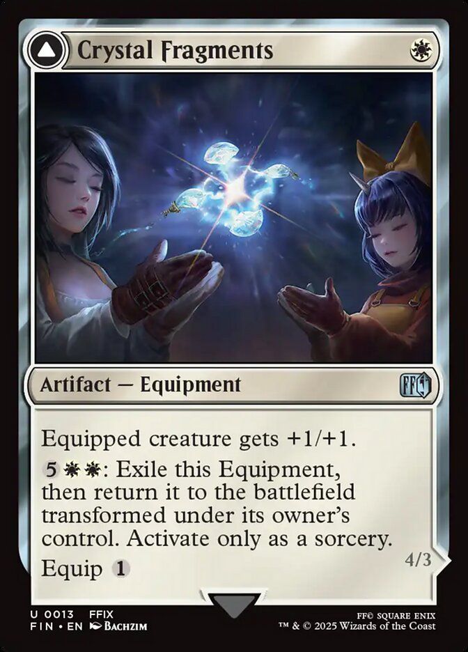 Crystal Fragments // Summon: Alexander 13/309 (FINAL FANTASY)  - Foil