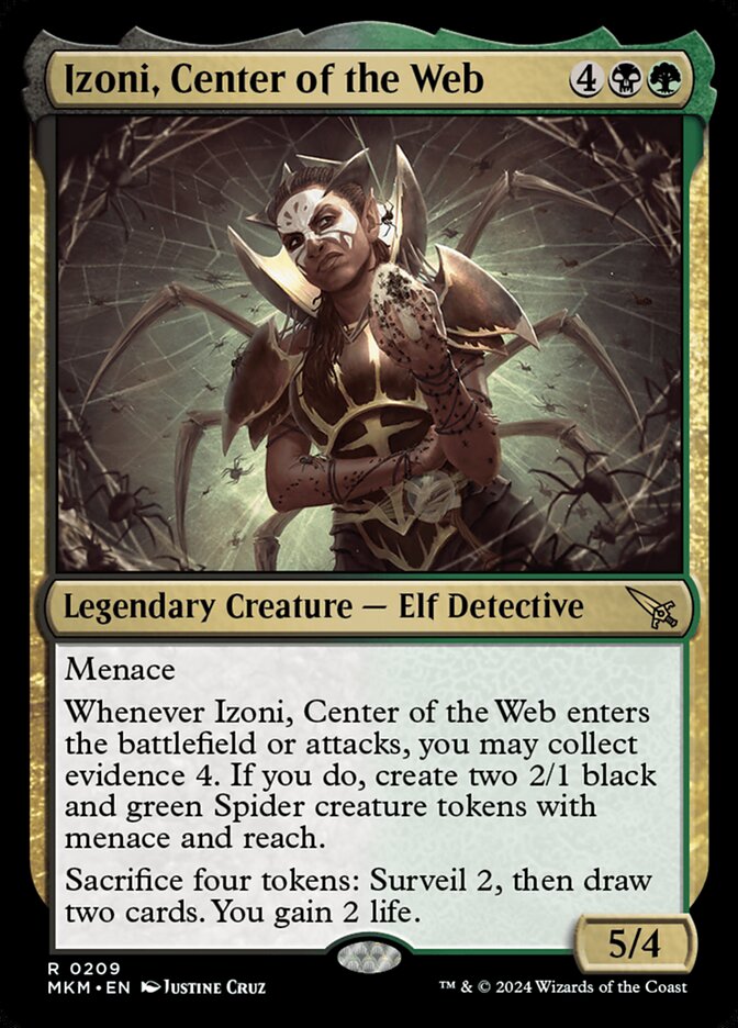 Izoni, Center of the Web 209/286 (Murders at Karlov Manor) 