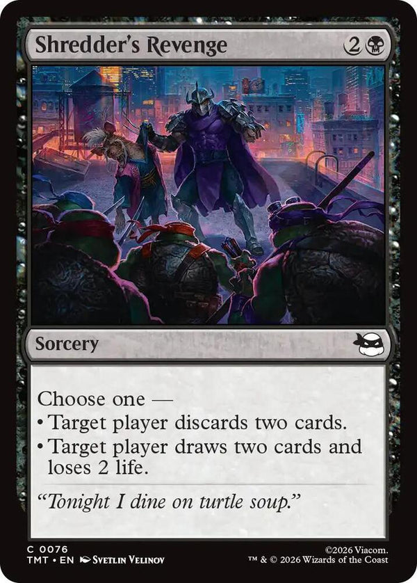 Shredder's Revenge 76/190 (Teenage Mutant Ninja Turtles) 