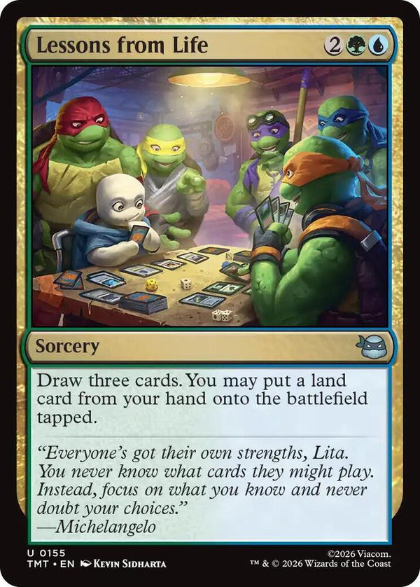 Lessons from Life 155 (Teenage Mutant Ninja Turtles) 