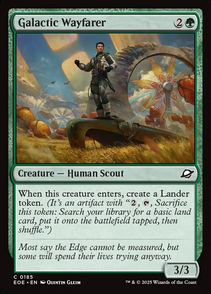 Galactic Wayfarer 185/276 (Edge of Eternities)  - Foil