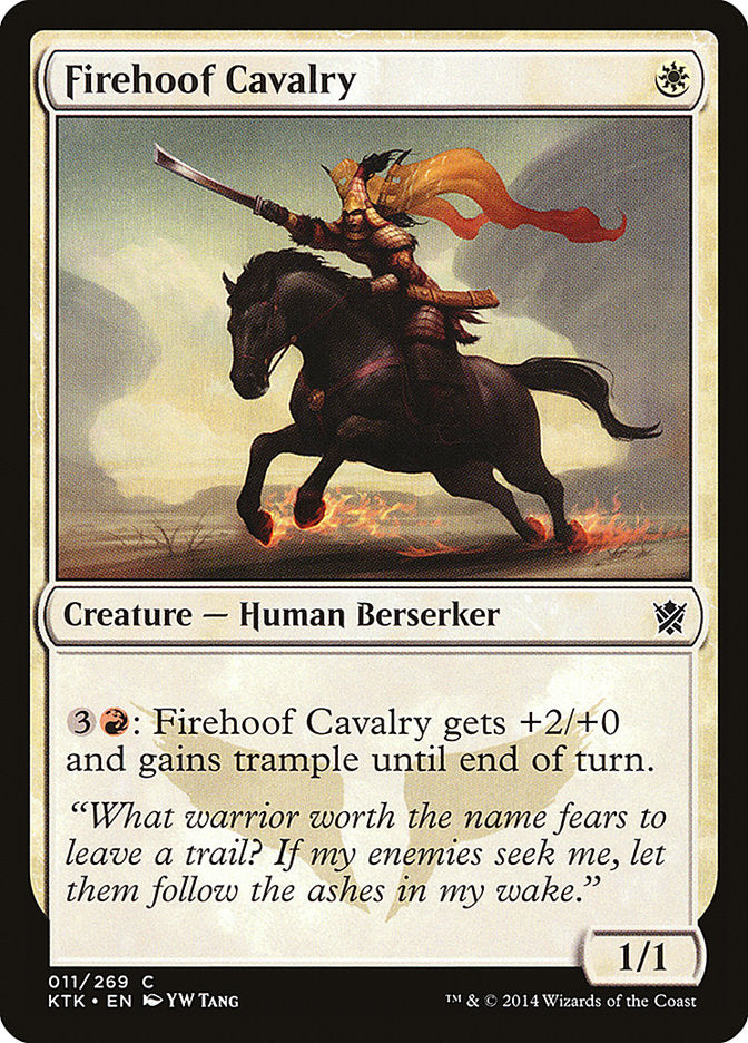 Firehoof Cavalry 11 (Khans of Tarkir) 