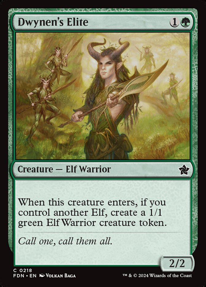 Dwynen's Elite 218/291 (Foundations) 