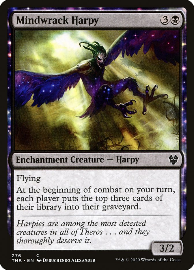 Mindwrack Harpy 276 (Theros Beyond Death) 