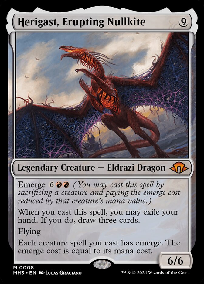 Herigast, Erupting Nullkite 8 (Modern Horizons 3) 