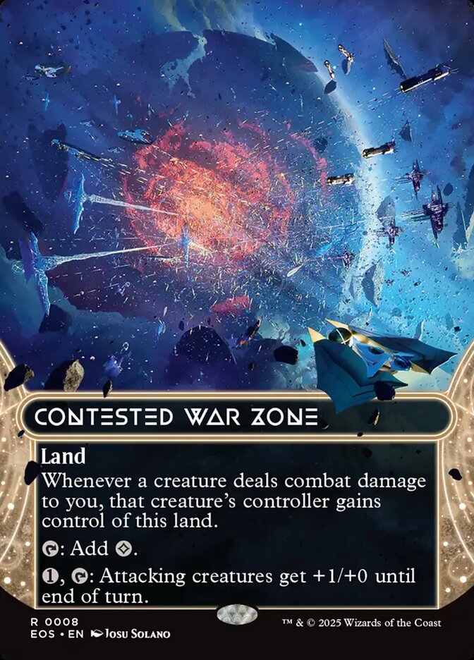 Contested War Zone 8 (Edge of Eternities: Stellar Sights)  - Borderless