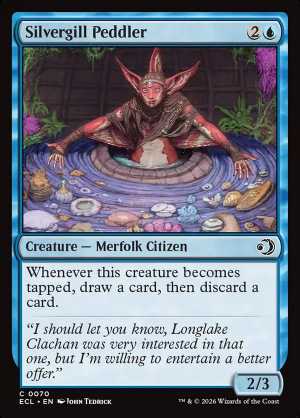 Silvergill Peddler 70/273 (Lorwyn Eclipsed) 
