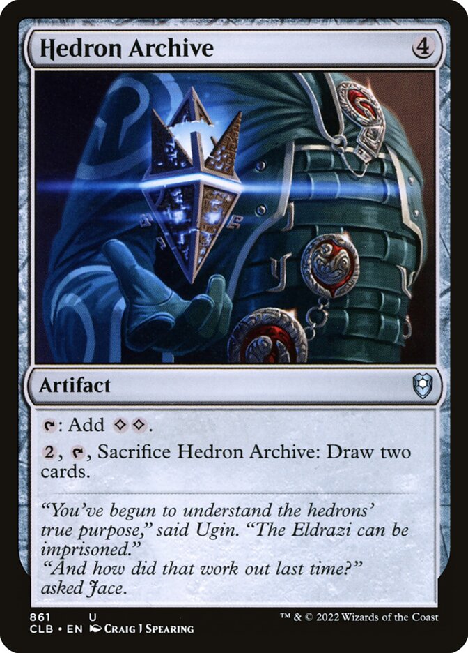 Hedron Archive 861/361 (Commander Legends: Battle for Baldur's Gate) 