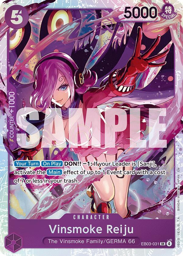 Vinsmoke Reiju EB03-031 (Extra Booster: One Piece Heroines Edition)  - Foil
