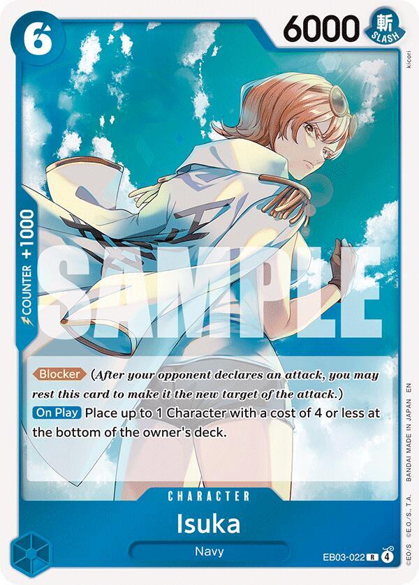Isuka EB03-022 (Extra Booster: One Piece Heroines Edition)  - Foil
