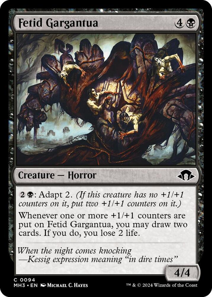 Fetid Gargantua 94/319 (Modern Horizons 3) 