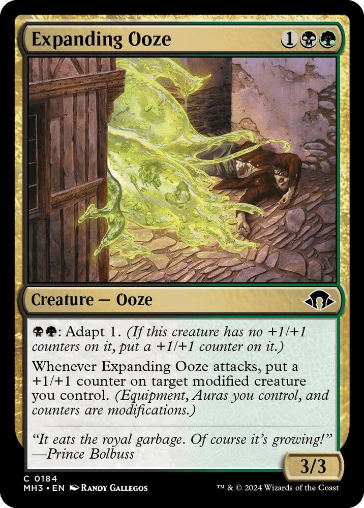 Expanding Ooze 184/319 (Modern Horizons 3)  - Foil