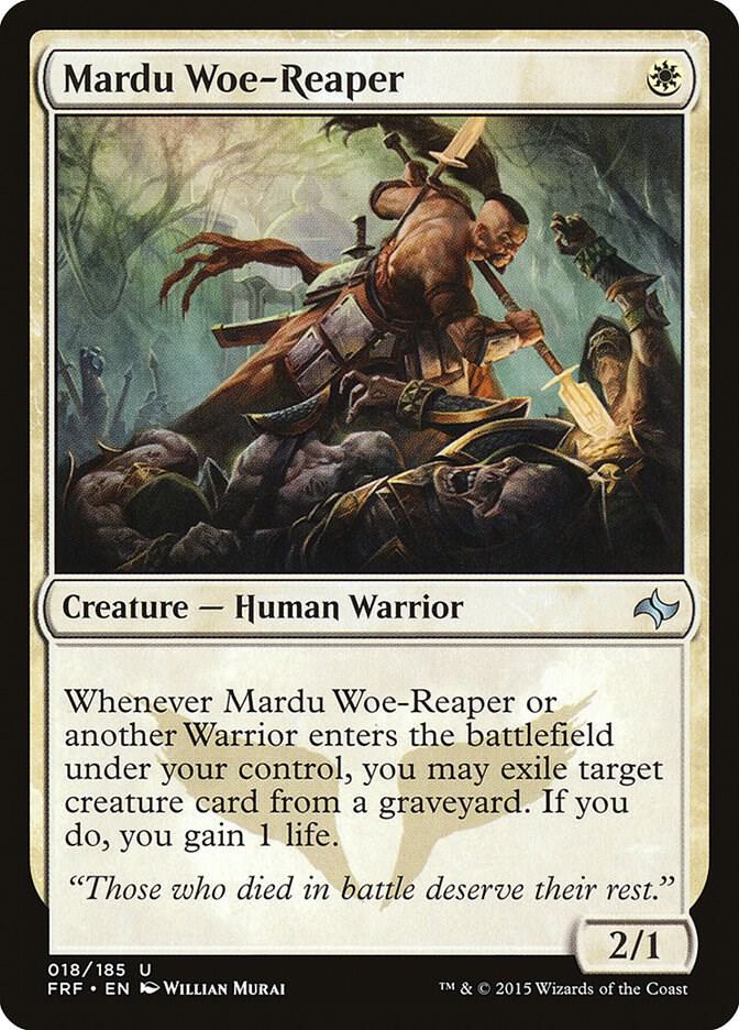 Mardu Woe-Reaper 18/185 (Fate Reforged) 