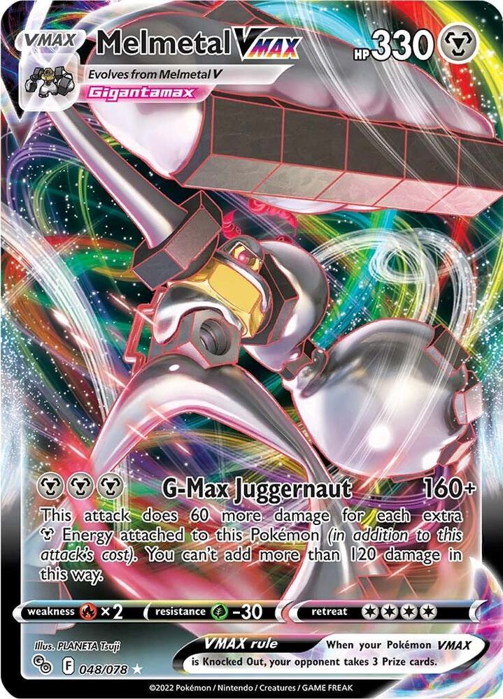 Melmetal VMAX 048/078 (Pokemon GO)  - Holofoil