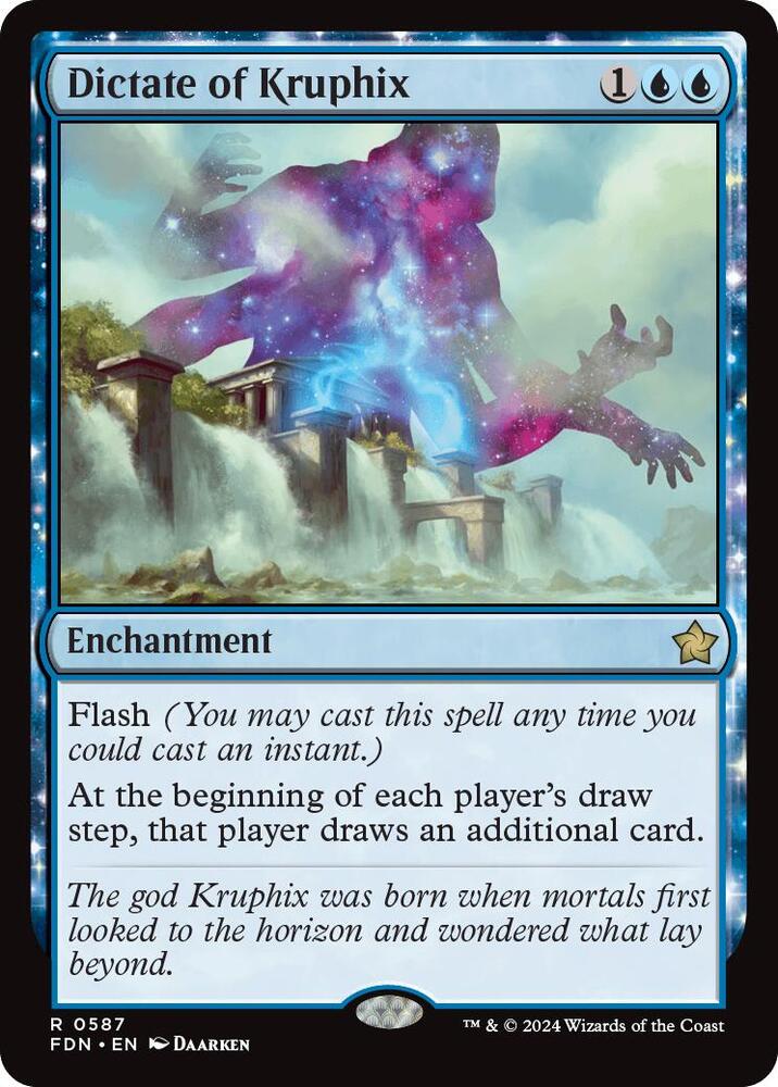 Dictate of Kruphix 587 (Foundations) 