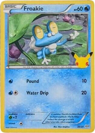 Froakie 022/025 (McDonald's 25th Anniversary Promos) 