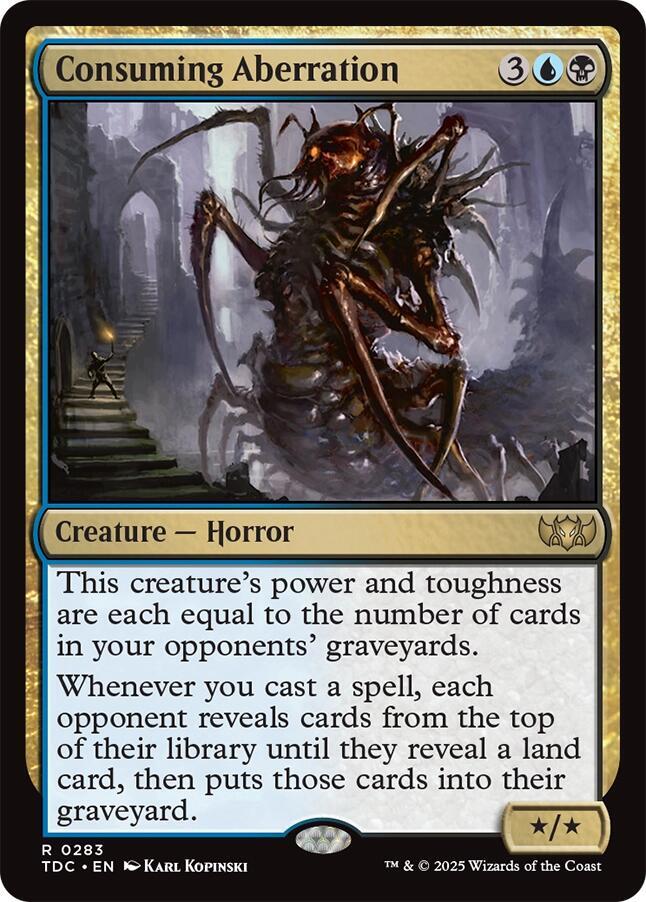 Consuming Aberration 283/413 (Commander: Tarkir: Dragonstorm) 