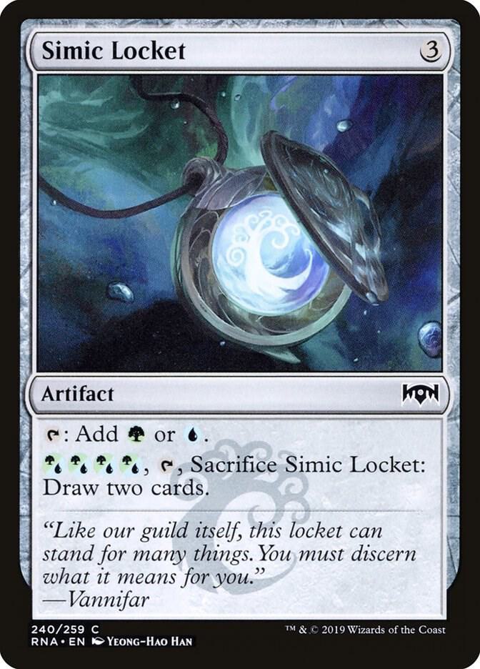 Simic Locket 240/259 (Ravnica Allegiance) 