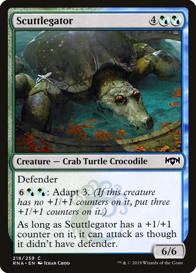 Scuttlegator 218/259 (Ravnica Allegiance) 