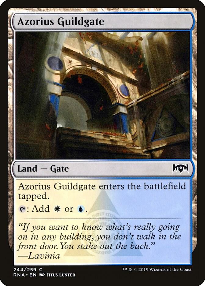 Azorius Guildgate 244/259 (Ravnica Allegiance) 