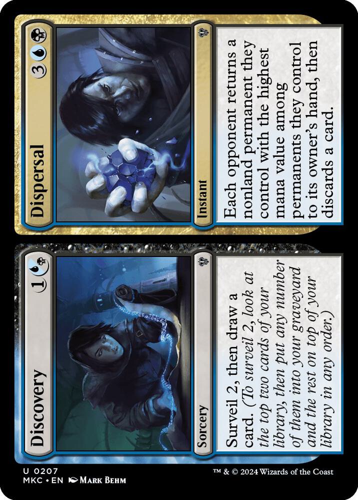 Discovery // Dispersal 207/311 (Commander: Murders at Karlov Manor) 