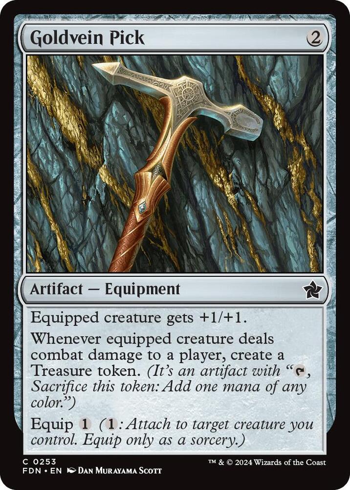 Goldvein Pick 253/291 (Foundations) 