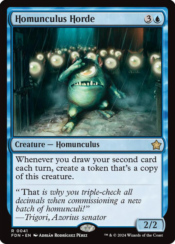Homunculus Horde 41/291 (Foundations) 