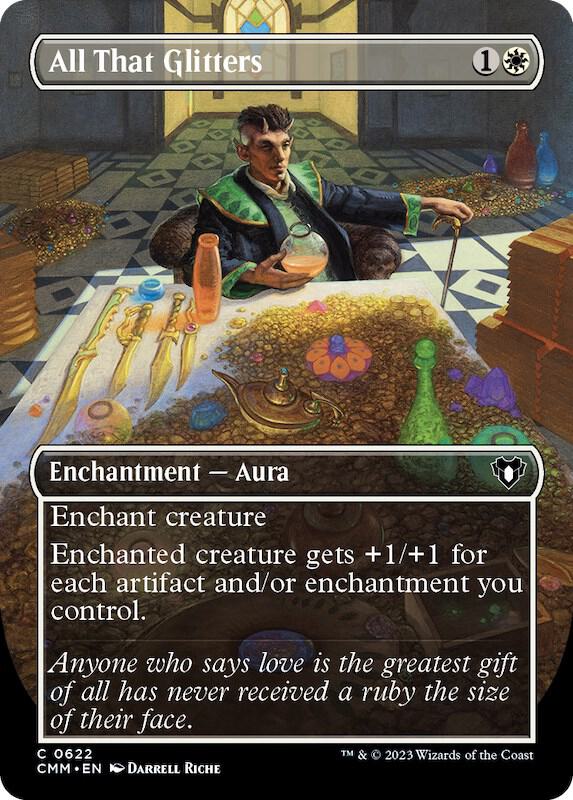 All That Glitters 622/451 (Commander Masters)  - Borderless
