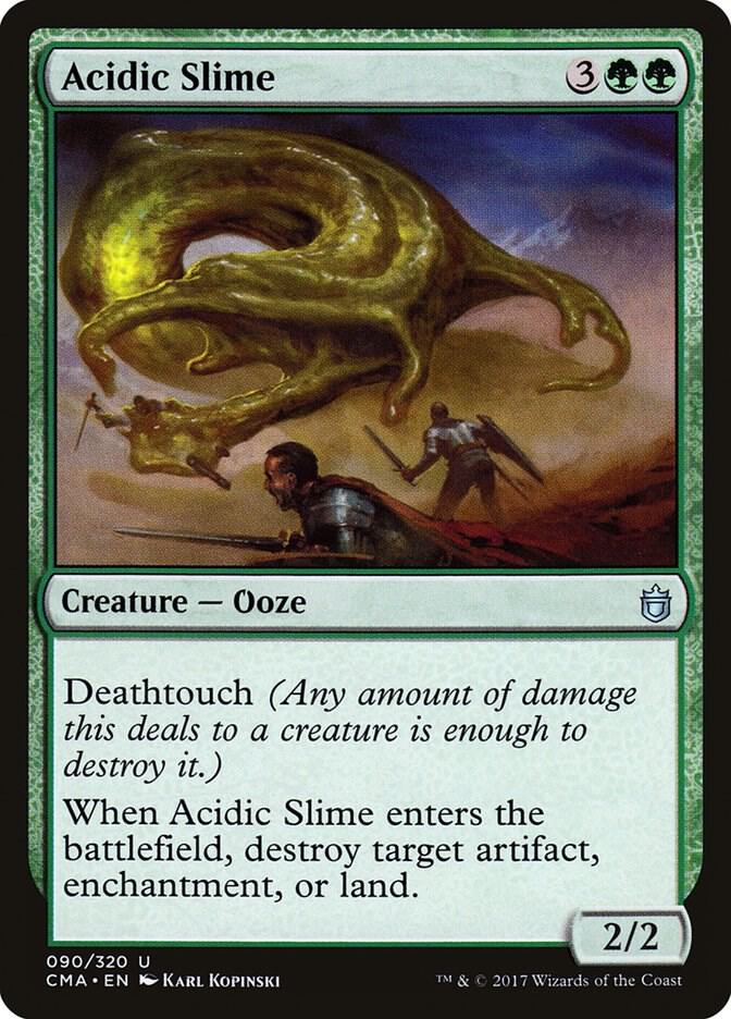 Acidic Slime 90/320 (Commander Anthology) 