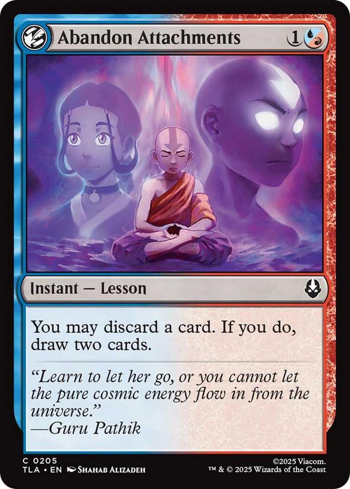 Abandon Attachments 205/286 (Avatar: The Last Airbender) 