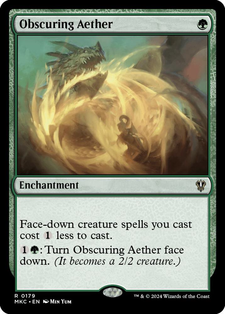 Obscuring Aether 179/311 (Commander: Murders at Karlov Manor) 