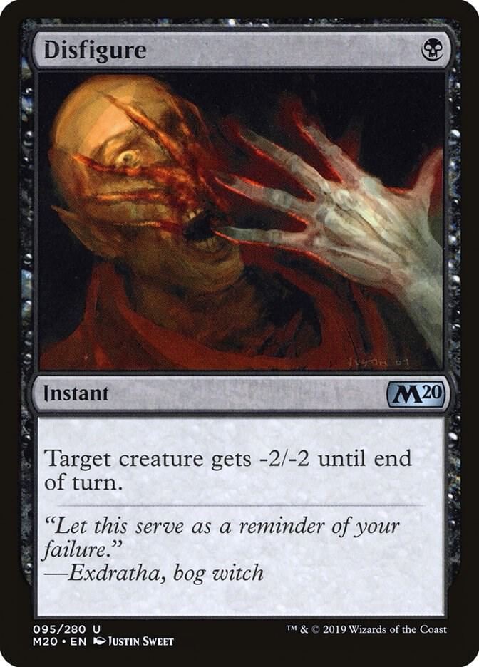 Disfigure 95/280 (Core Set 2020) 