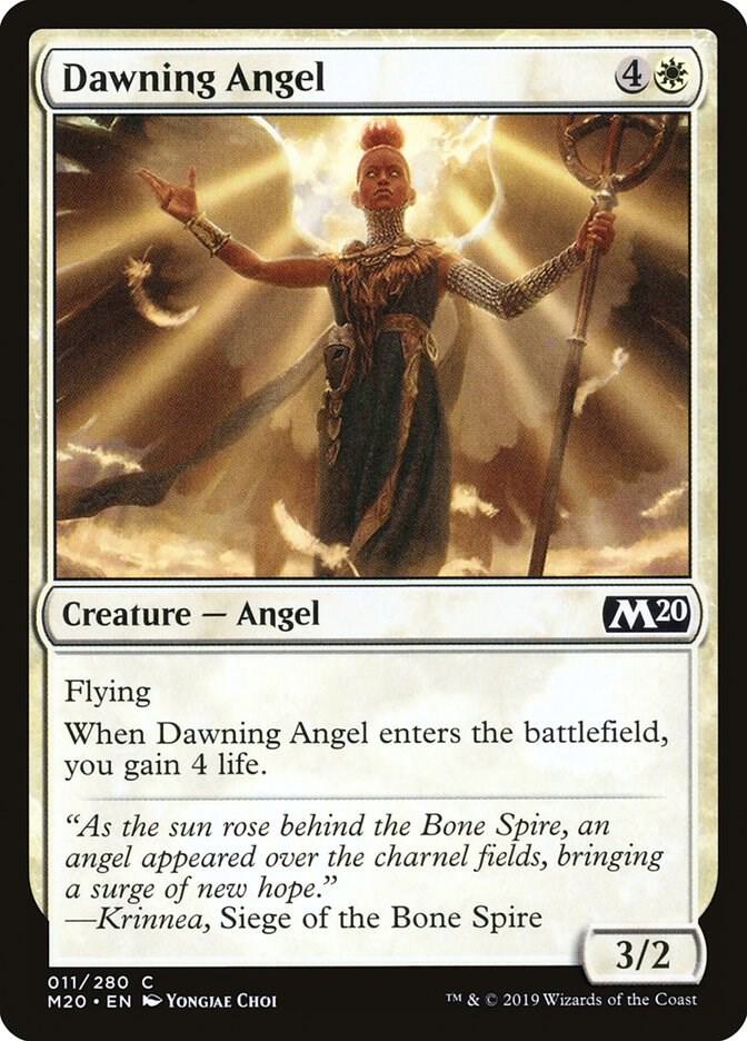 Dawning Angel 11/280 (Core Set 2020) 