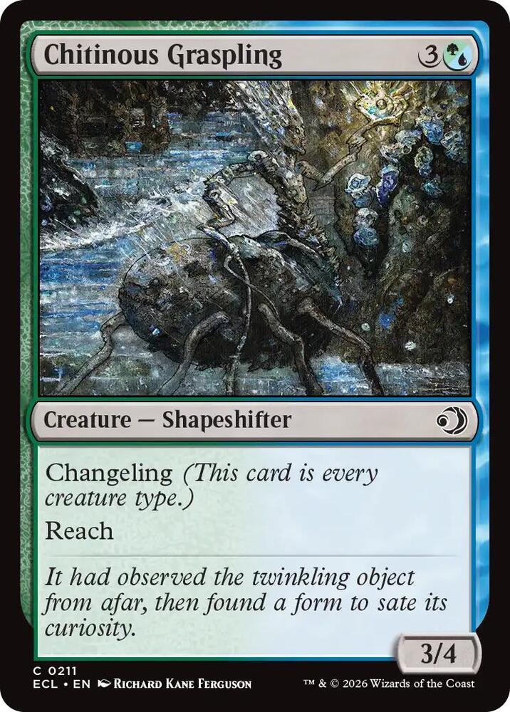 Chitinous Graspling 211/273 (Lorwyn Eclipsed) 