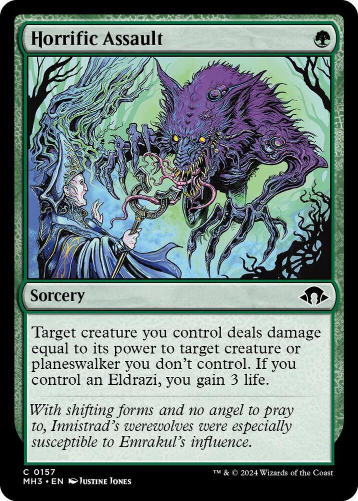 Horrific Assault 157/319 (Modern Horizons 3) 