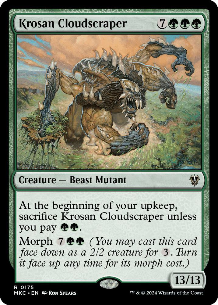Krosan Cloudscraper 175/311 (Commander: Murders at Karlov Manor) 