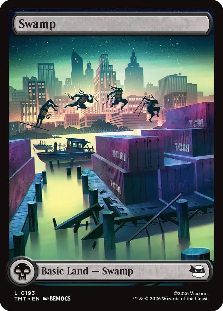 Swamp  193/190 (Teenage Mutant Ninja Turtles)  - Full Art