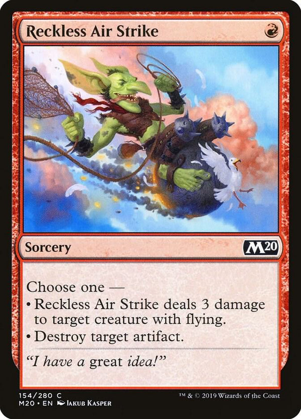 Reckless Air Strike 154/280 (Core Set 2020) 