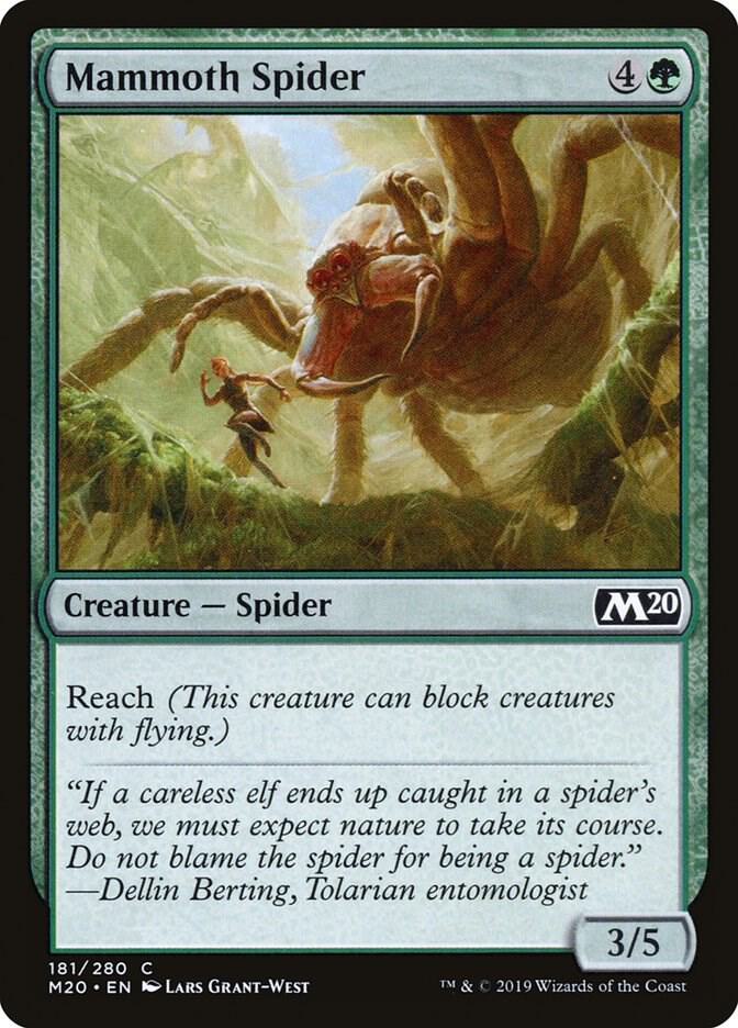 Mammoth Spider 181/280 (Core Set 2020) 