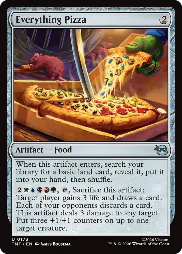 Everything Pizza 173/190 (Teenage Mutant Ninja Turtles) 
