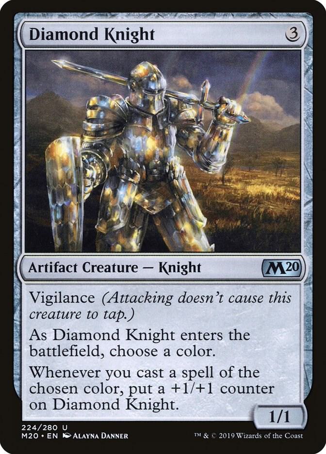 Diamond Knight 224/280 (Core Set 2020) 
