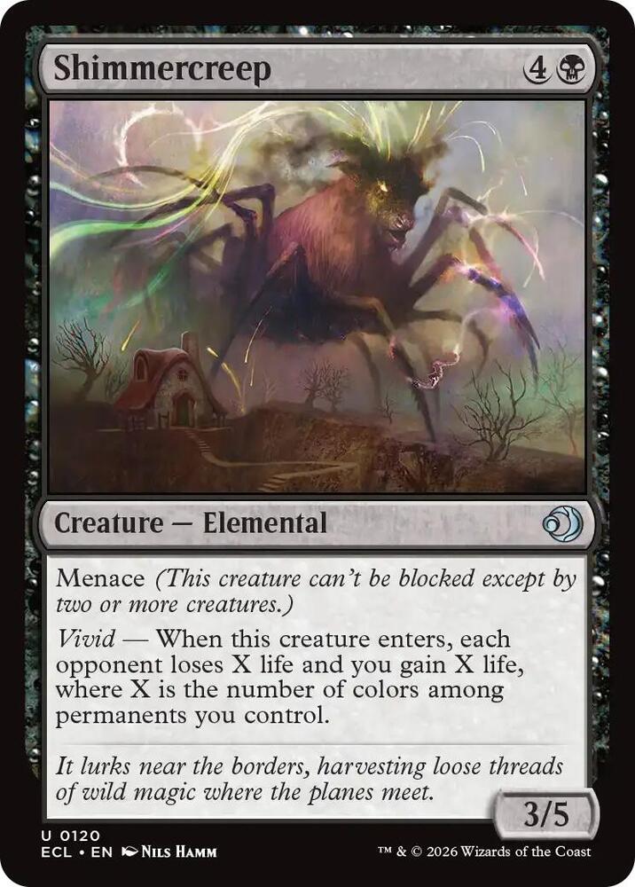 Shimmercreep 120/273 (Lorwyn Eclipsed) 