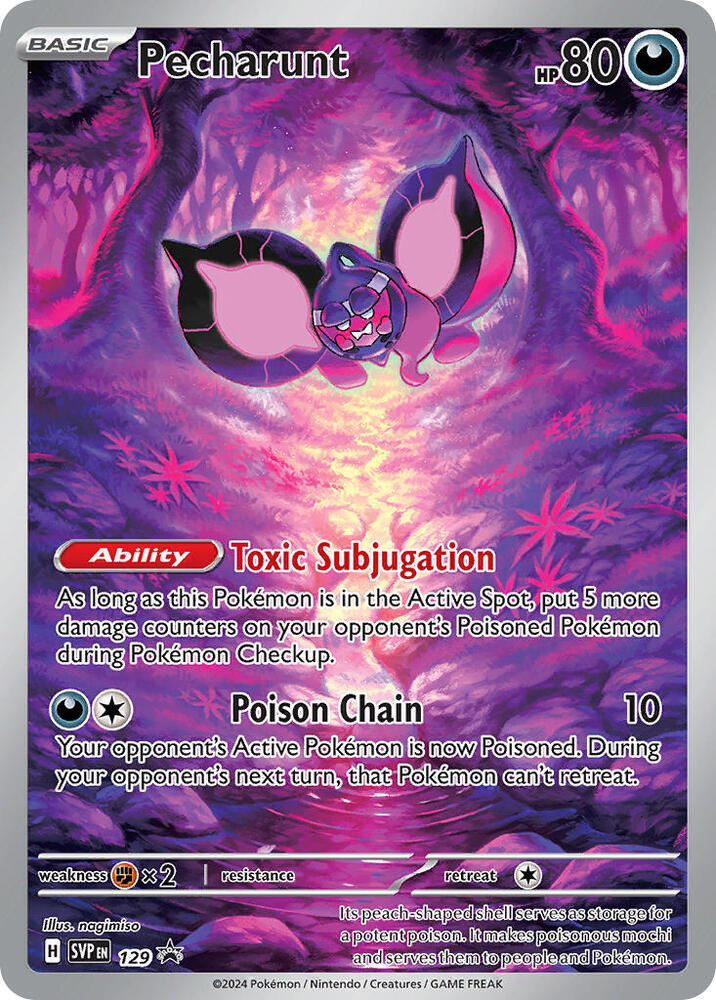 Pecharunt 129 (SV: Scarlet & Violet Promo Cards)  - Holofoil