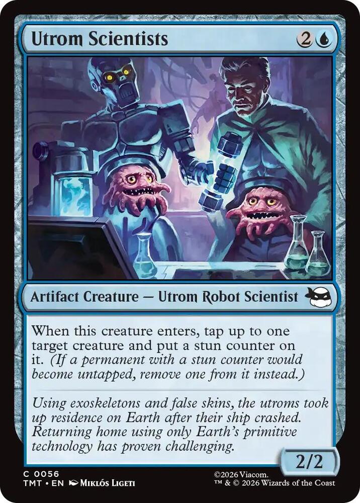 Utrom Scientists 56/190 (Teenage Mutant Ninja Turtles) 