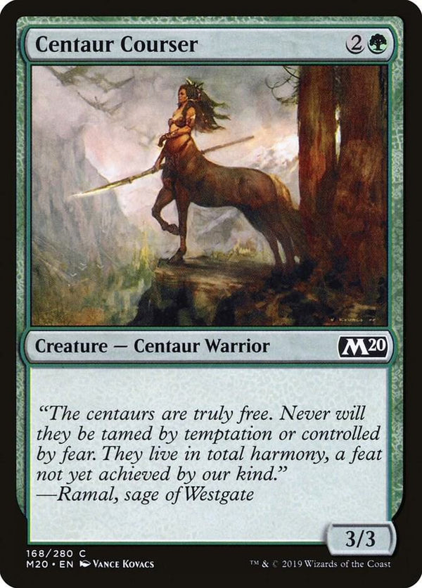 Centaur Courser 168/280 (Core Set 2020) 
