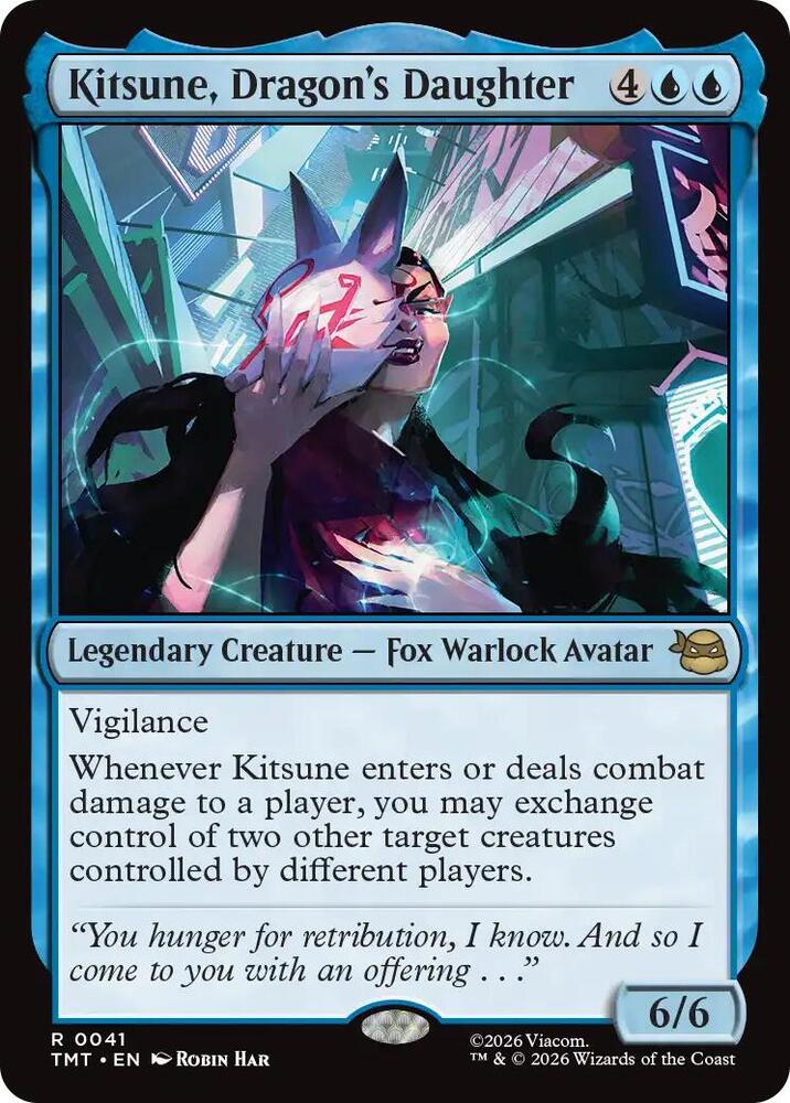 Kitsune, Dragon's Daughter 41 (Teenage Mutant Ninja Turtles) 